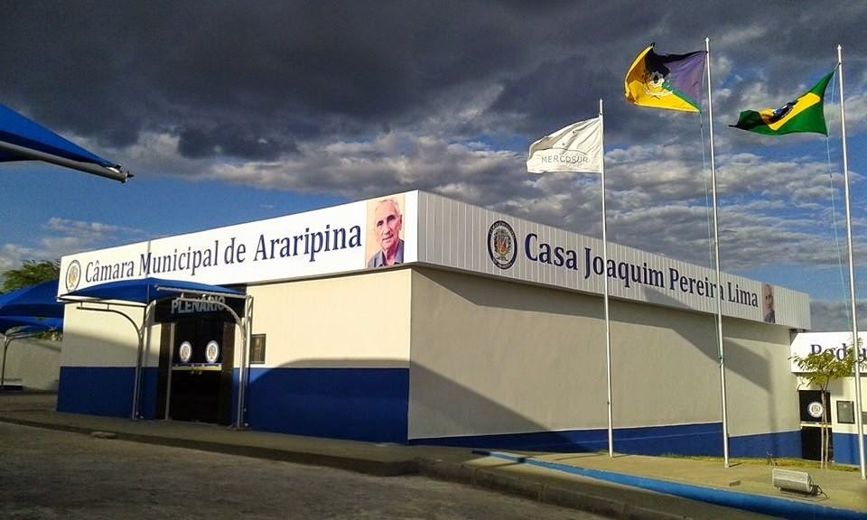 CÂMARA DE ARARIPINA REALIZA HOJE A QUINTA SESSÃO DO ANO