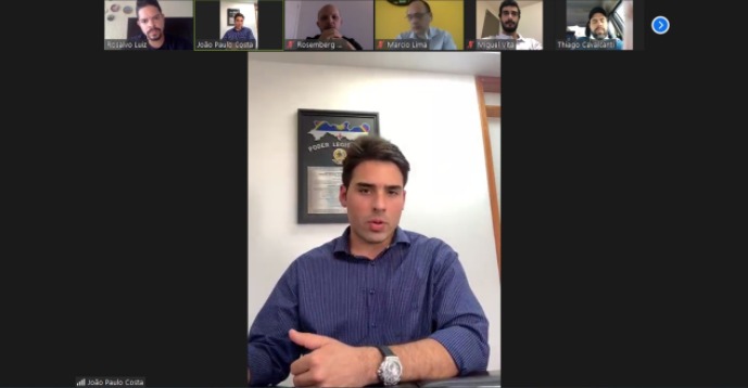 JOÃO PAULO COSTA DISCUTE RETOMADA GRADATIVA COM PRODUTORES DE EVENTOS DE PE
