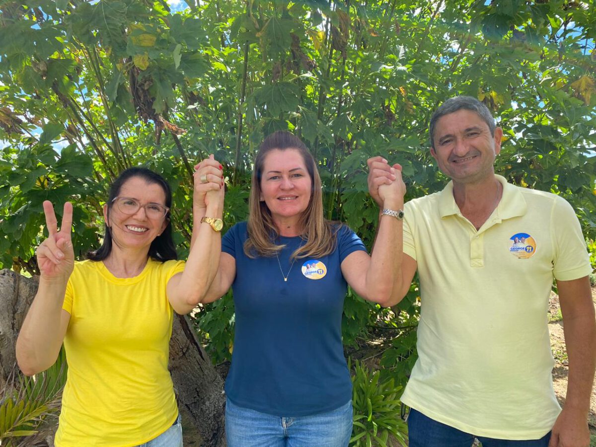 DEPUTADA ROBERTA ARRAES E GEORGE DUARTE SEGUEM JUNTOS EM BUSCA DA VITÓRIA EM SANTA MARIA DA BOA VISTA