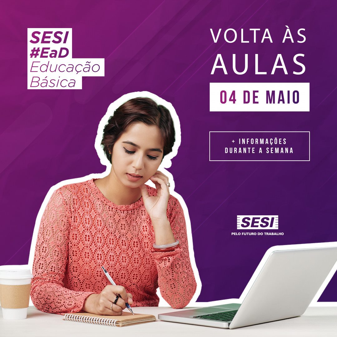 SESI-PE ANUNCIA RETORNO DAS AULAS NO FORMATO DE EDUCAÇÃO A DISTÂNCIA