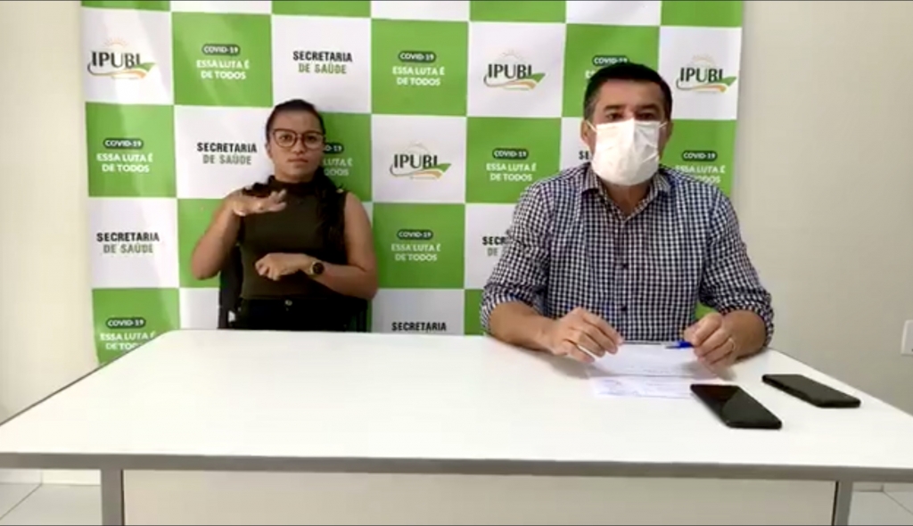 PREFEITO DE IPUBI CONFIRMA PRIMEIRO ÓBITO PELO NOVO CORONAVÍRUS